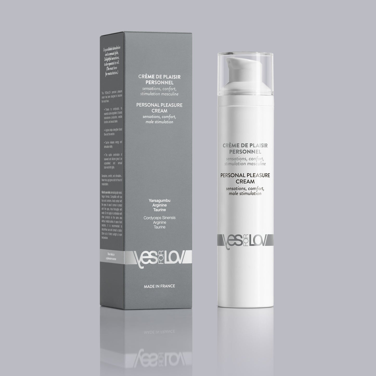 PLEASURE CREAM FOR PERSONAL USE Comfort & stimulation