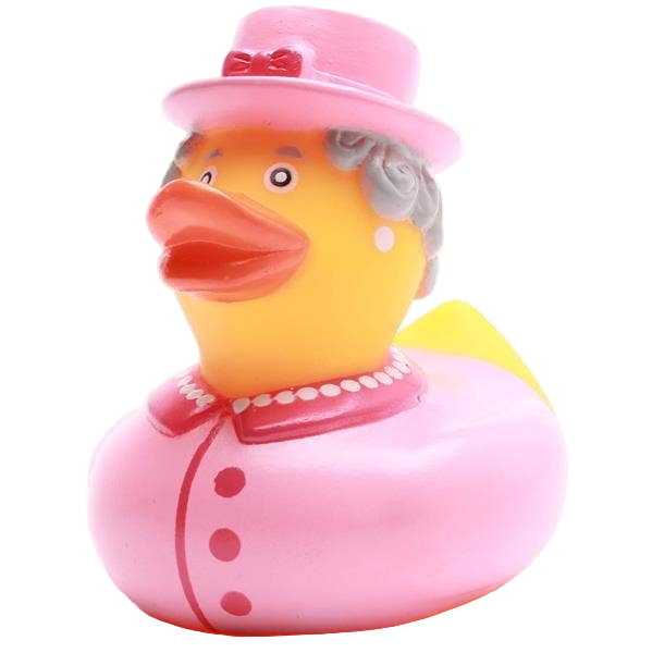 Queen Elizabeth II Duck - Pink