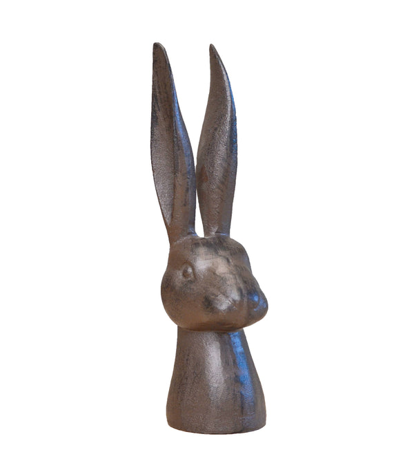 Cast iron bottle opener in the shape of a hare