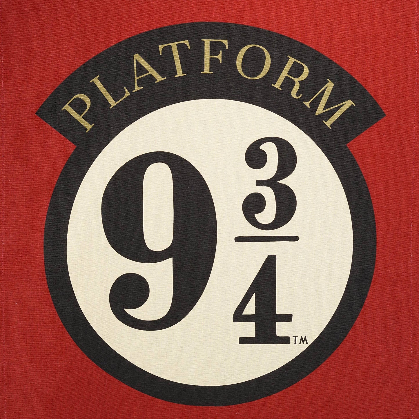 Harry Potter Platform 9 3/4 Recycled Cotton Tea Towel