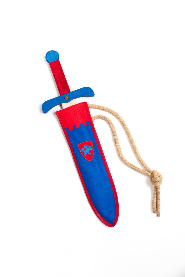 Kamelot S sword with blue scabbard