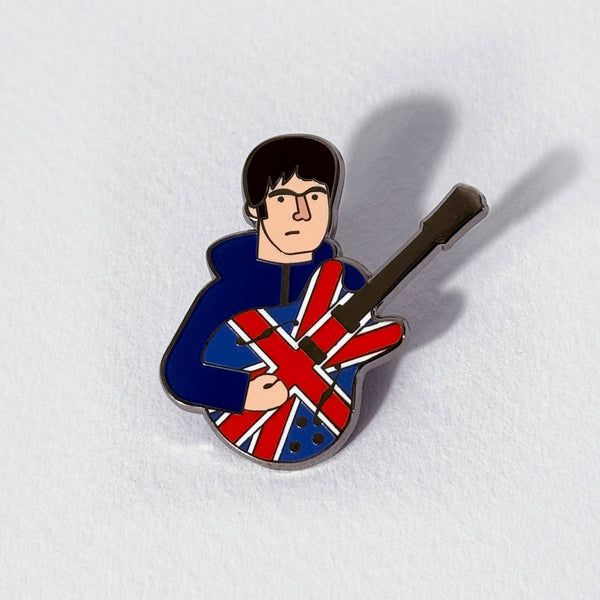 Oasis Enamel Pin Set, London Rock Music