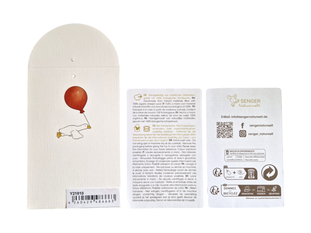 Stuffed animal Sheep, small | white