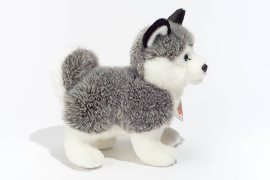 Standing Husky Plush Toy