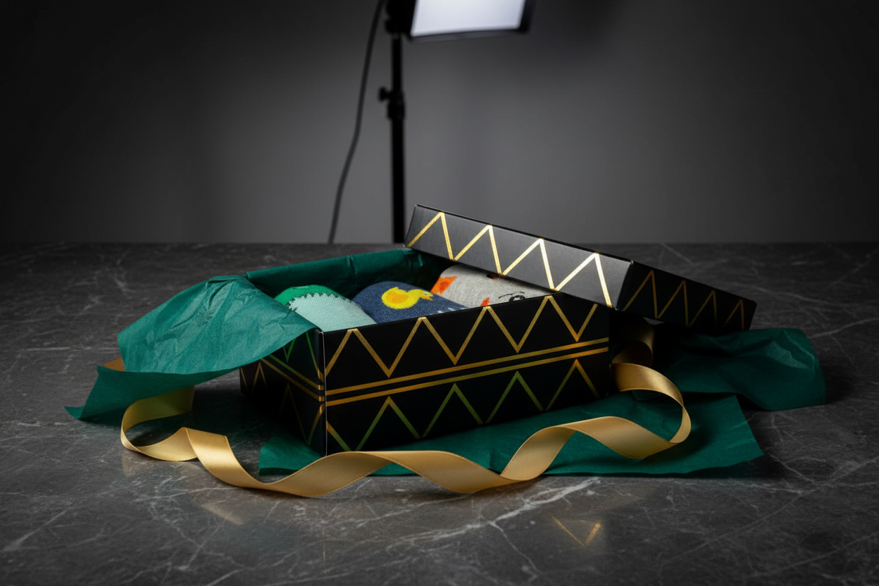 Sokkenset met dierenprint - Eend, Vos en Dinosaurus