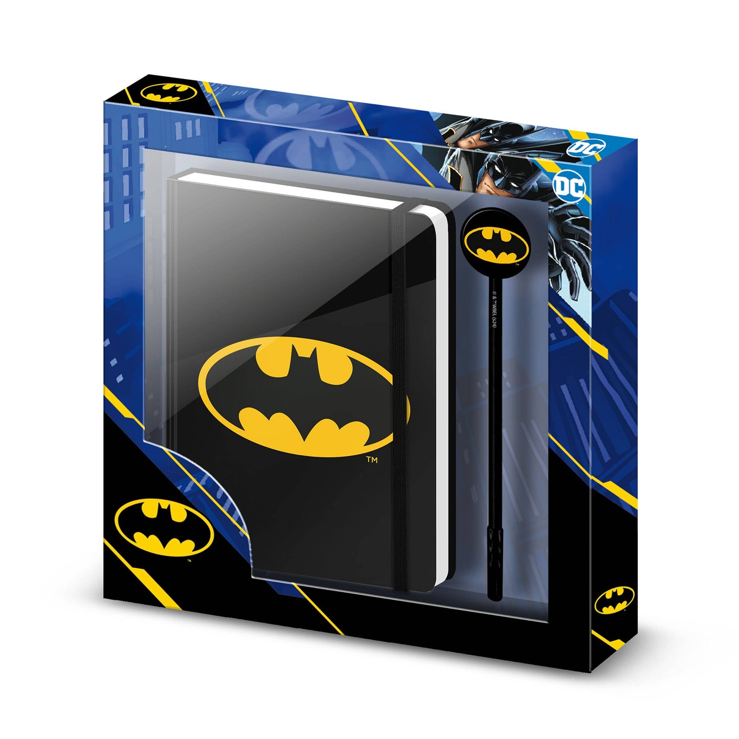 DC Comics Batman cadeauset met notitieboek en pen