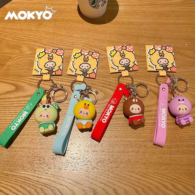 Porte Clés Singe Ours