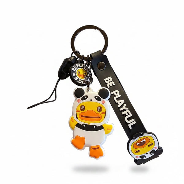 Porte Clefs Canard Panda