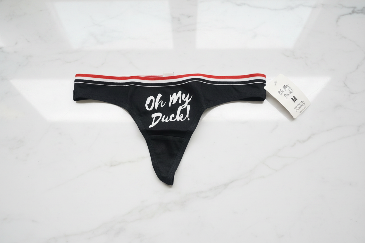 "Oh My Duck" Black