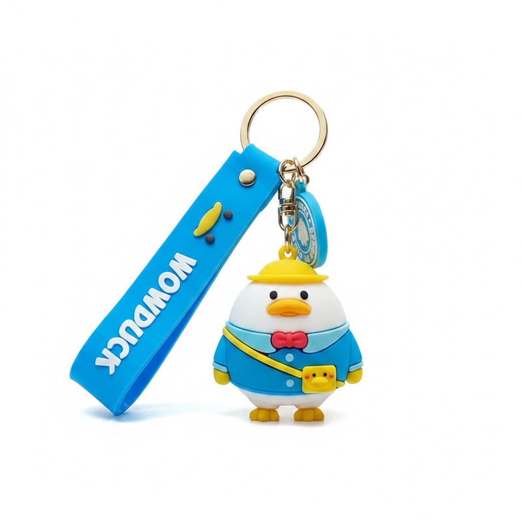 Porte Clés Canard Écolier