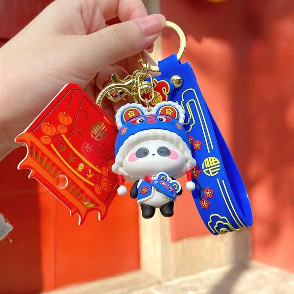 Porte Clés Panda Année du Tigre
