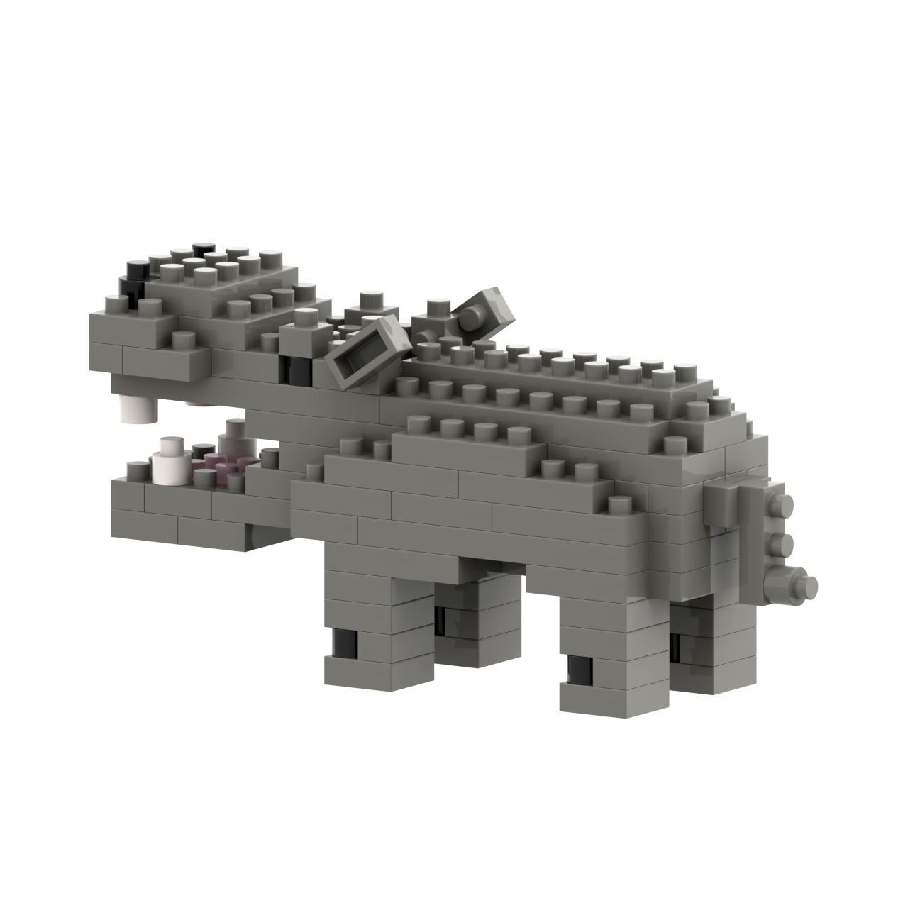 BRIXIES hippopotamus