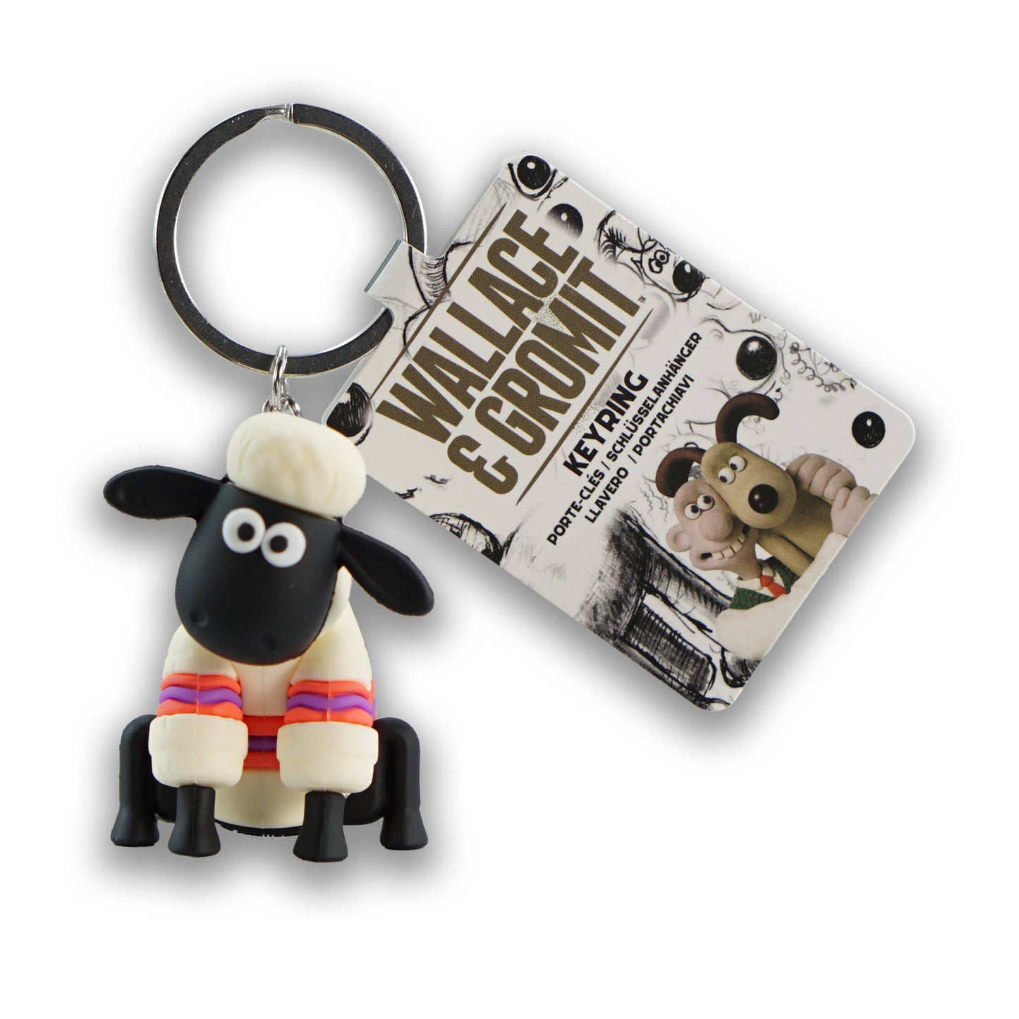 Wallace & Gromit - Shaun Keyring