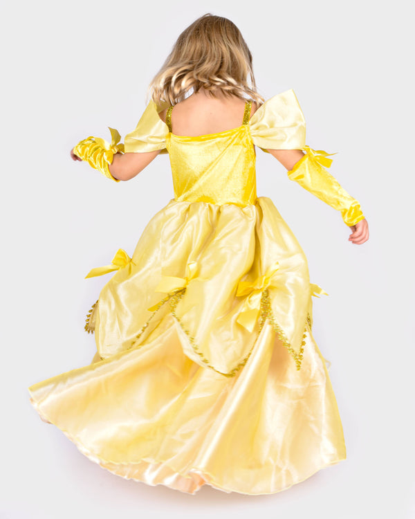 Yellow dress W. Acc Belle 98-104 cm 2-4 years