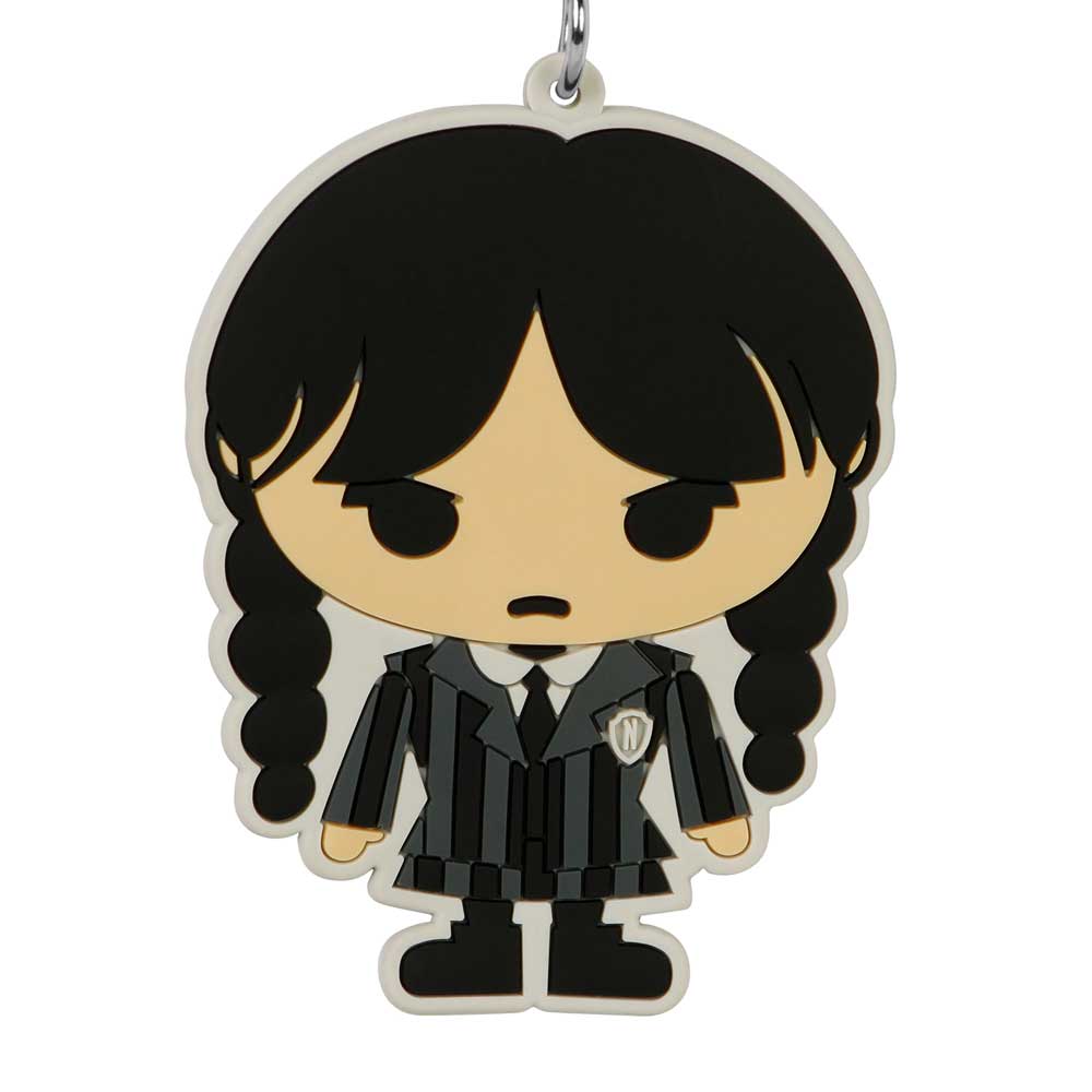 Mercredi Chibi-Porte-clés Brand, Noir