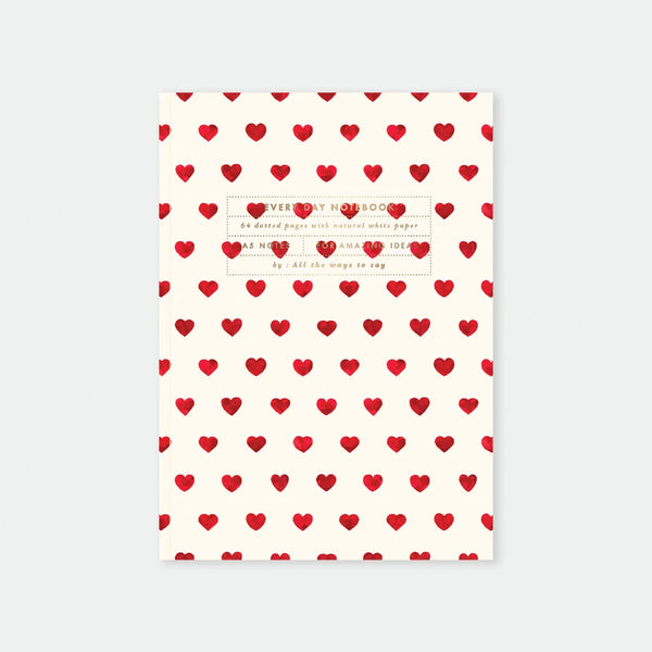 New Hearts - A5 Notebook