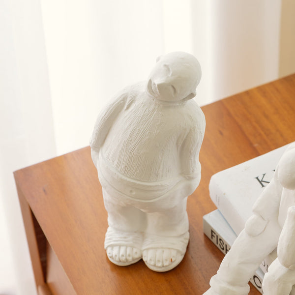 Sculpture Homme debout en céramique – Oito.Atelier – vue 2