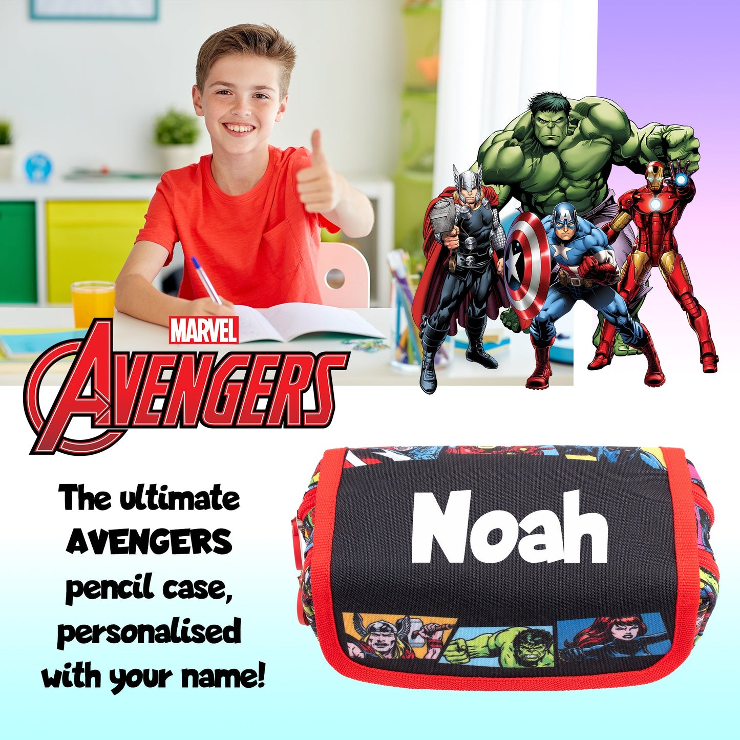 Trousse scolaire – Avengers