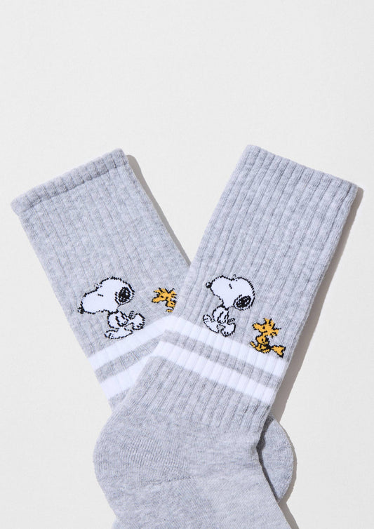 BeSnoopy Stripes Street - Chaussettes 100 % Coton Bio