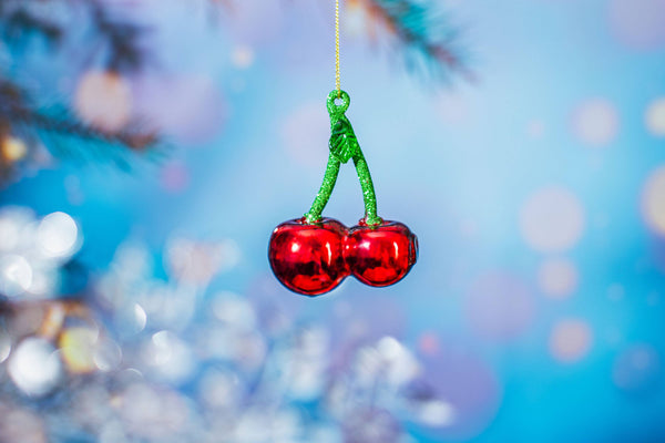 Christmas Cherry Ornament