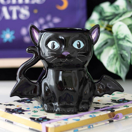 Mug 3D Chat Chauve-Souris Gothique