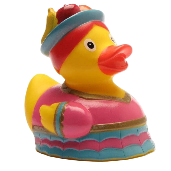 Duck with Fruit Hat