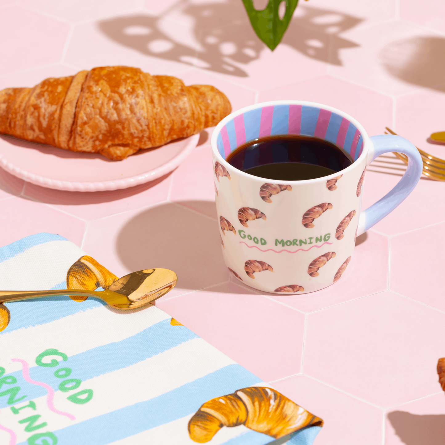 Mug Croissants « Good Morning »