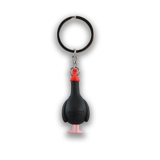 Wallace & Gromit Feather Keychain
