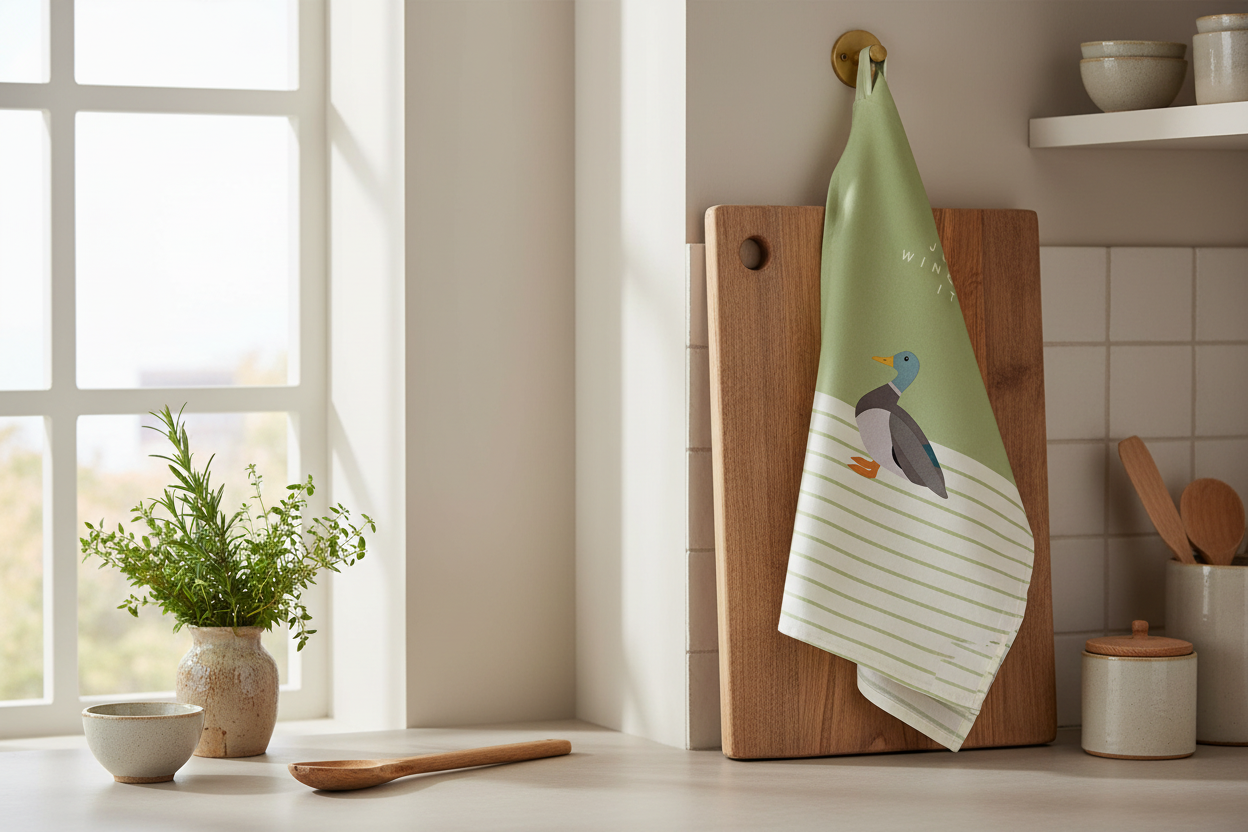 Mallard Duck Tea Towel