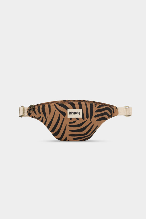 Olivia Zebra Cinnamon Fanny Pack