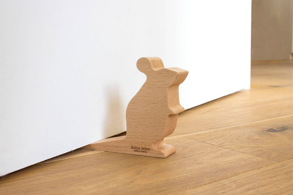 Mimi Mouse wooden doorstop