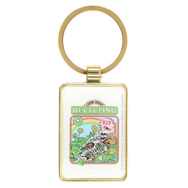 Discover the recycling keychain by Steven Rhodes