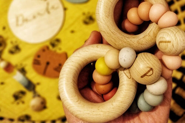 Silicone Blush Round Teether