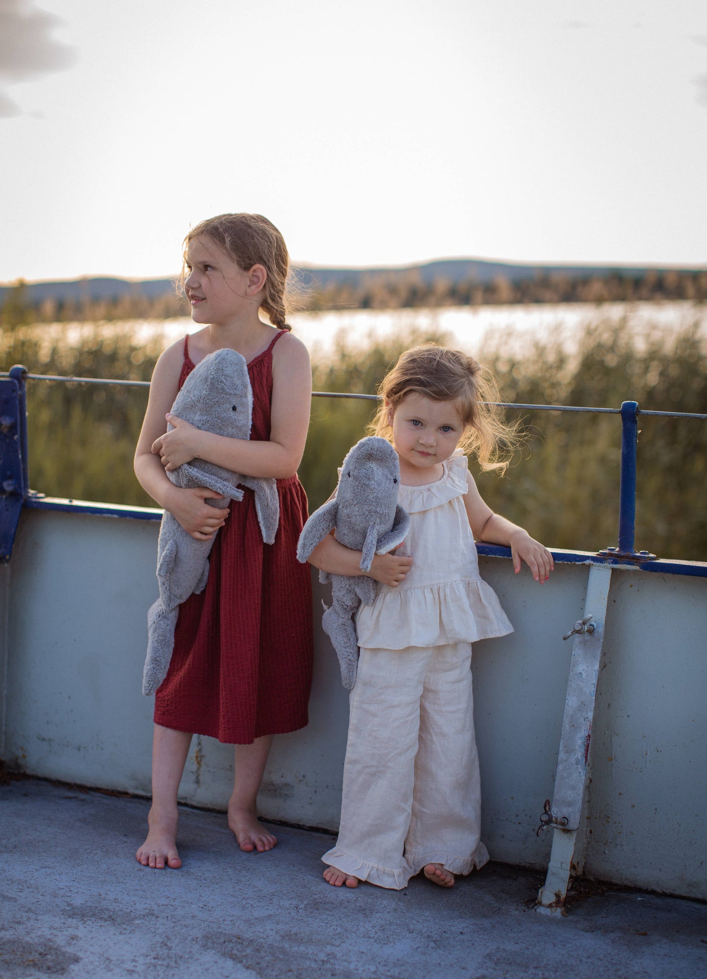 Peluche requin grand