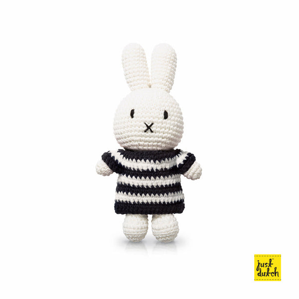 Miffy the Rabbit Crochet Plush - Striped Dress