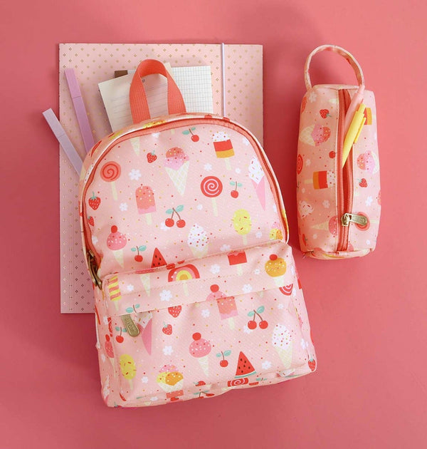 Petit sac à dos enfant - Glaces – vue 2 – A Little Lovely Company