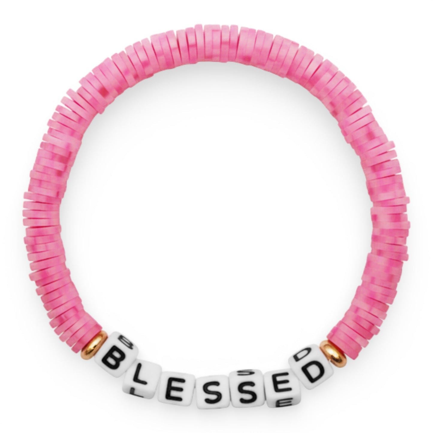 Swifties BLESSED Friendship Bracelet - Pink