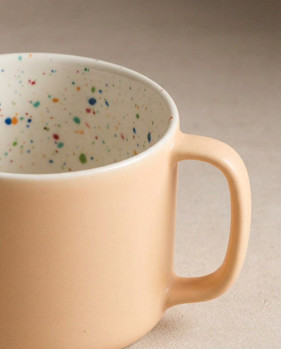 Breeze Party In/Out Stoneware Duo Set Mug 450ml Orange