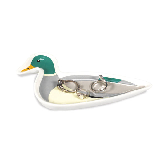 Trinket dish in the shape of a trinket (6.2 inches) - Mallard