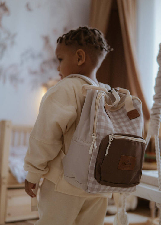 Kids' Backpack - Gingham