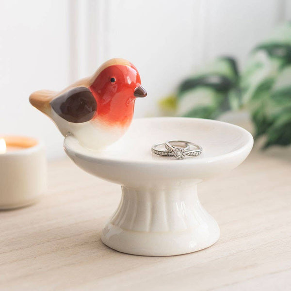 Robin Trinket Dish