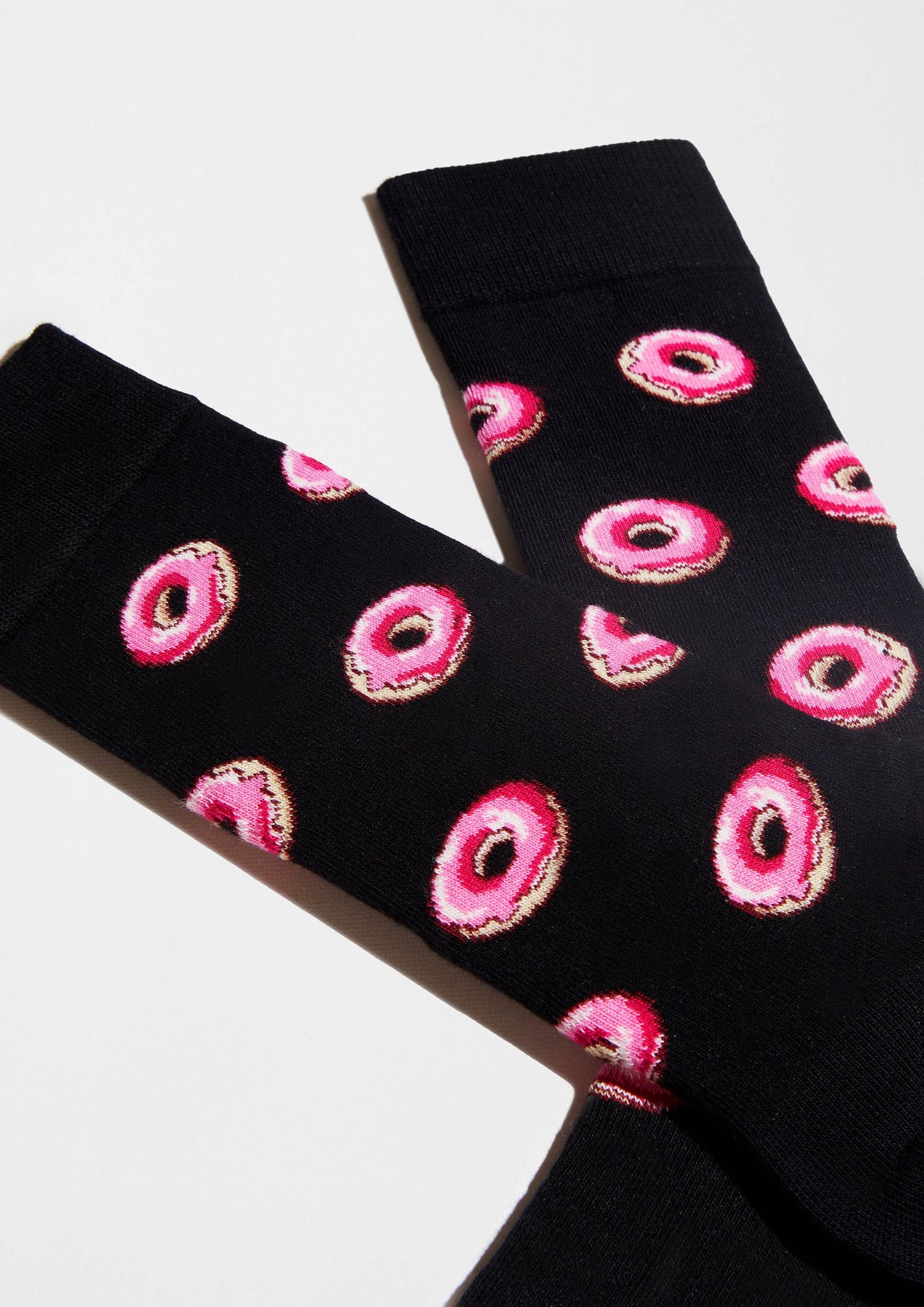 BeDonut Black - 100% Organic Cotton Socks