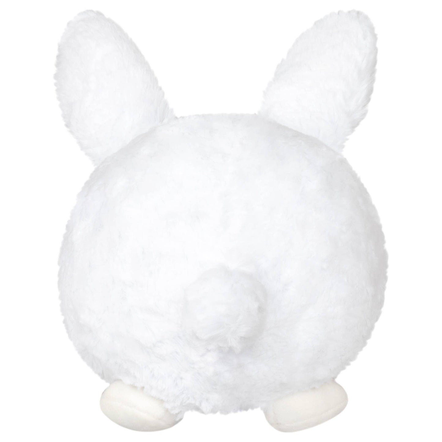 Mini knuffelbaar pluche wit konijn