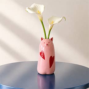 Vase Chat Amour
