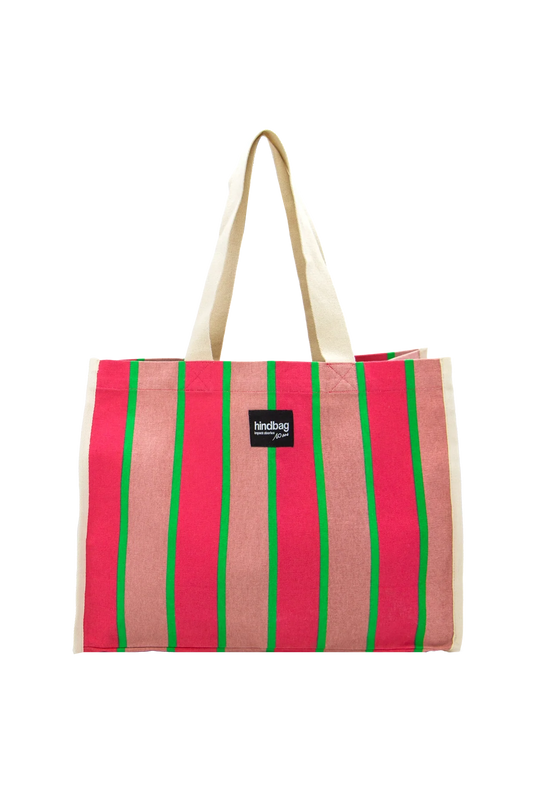 Cabas Rayé Fuchsia - 10 ans