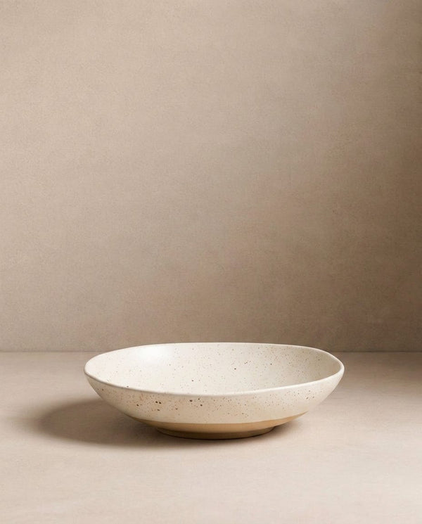 Assiette à pâtes en grès Caelum 23,5cm