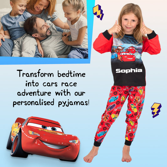 Disney Cars Personalized Pajamas