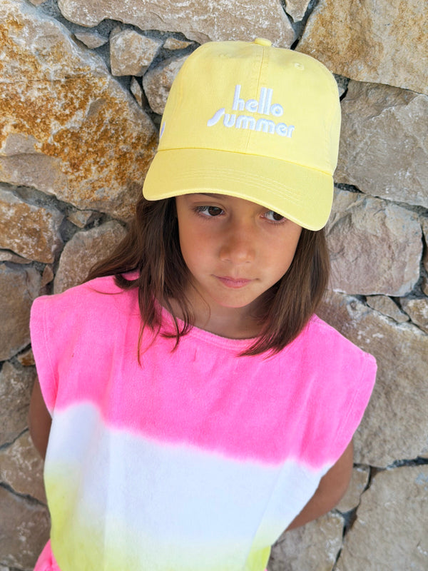 Washed-out baseball cap for kids - COLETTE