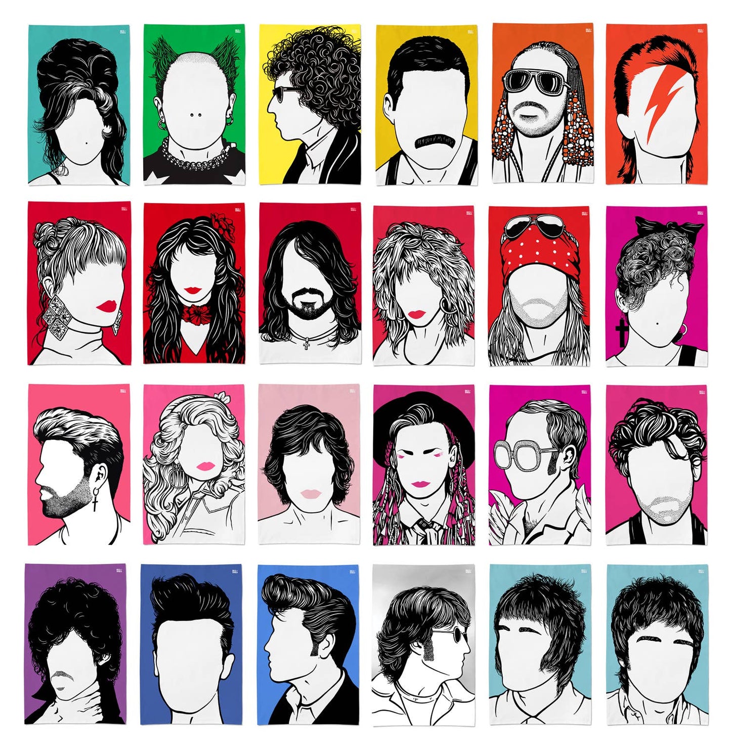 Oasis Tea Towel “Liam Gallagher”