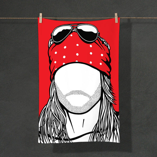 Guns n Rose “Axl Rose” Tea Towel
